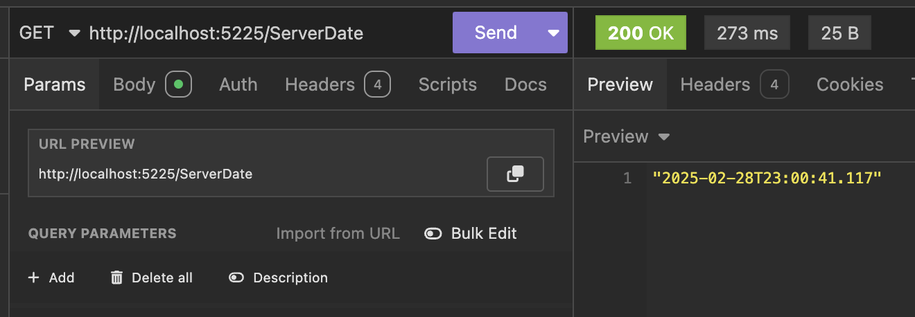 ServerDate