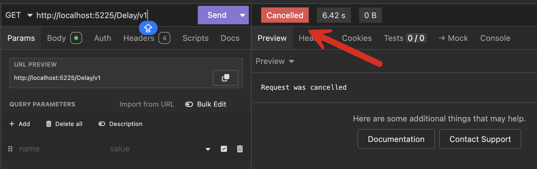 CancelledUI