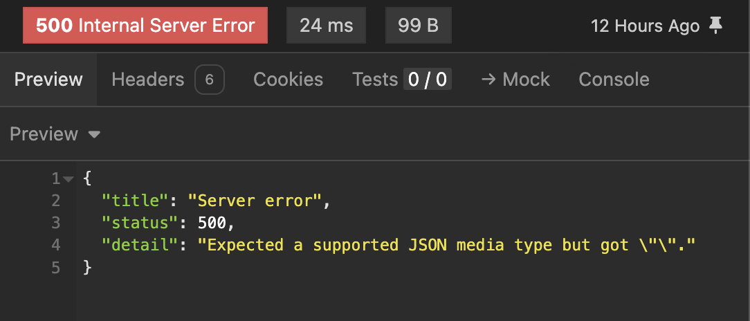 JSONClientResponse
