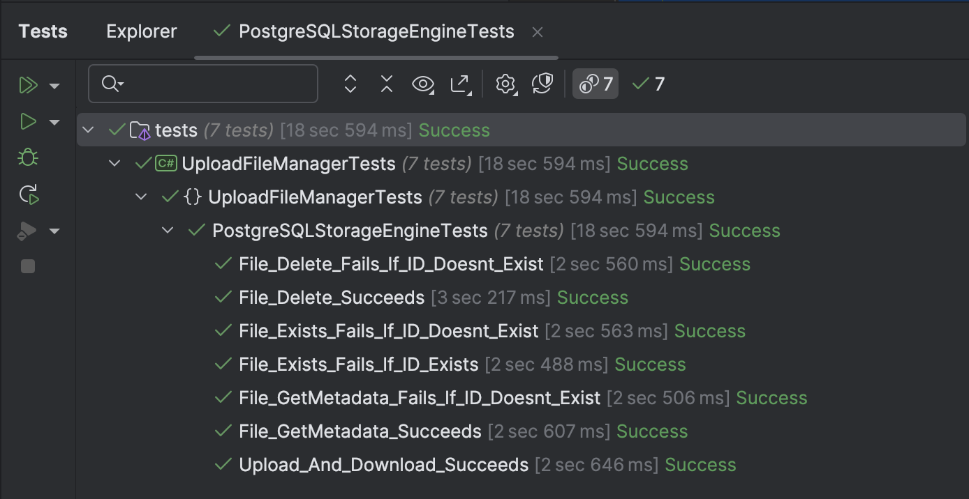PosgresTests