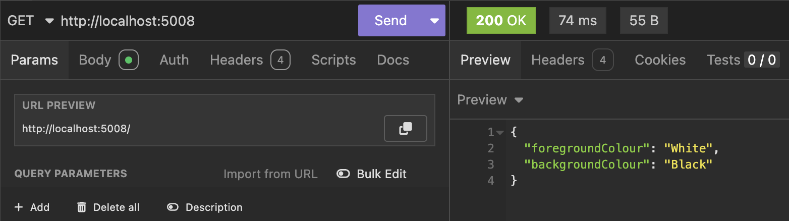 DefaultSettings