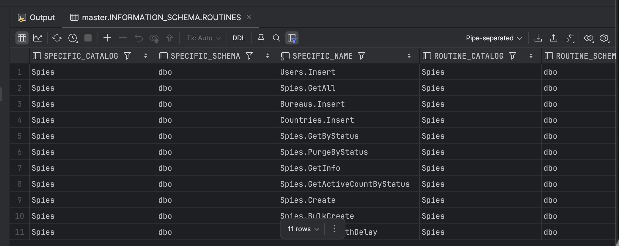 informationschema