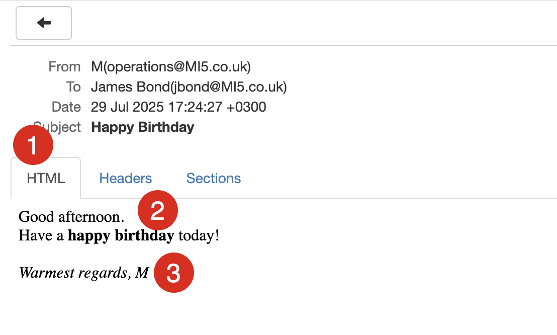 HTMLMailMessage