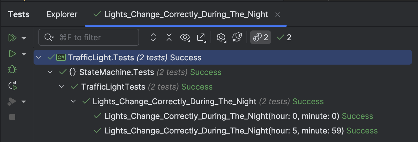 StateMachineNightTestResults