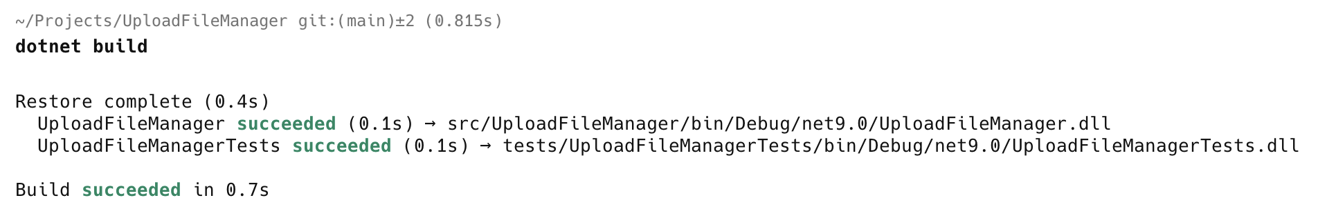 SetupTests