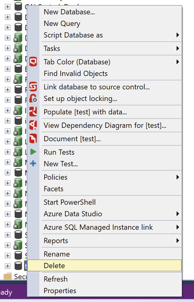 SQLServerMenu