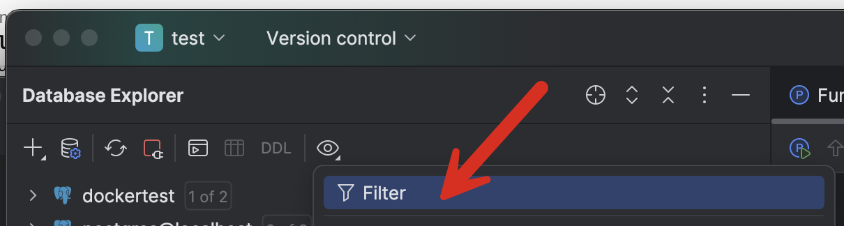 DatagripFilter
