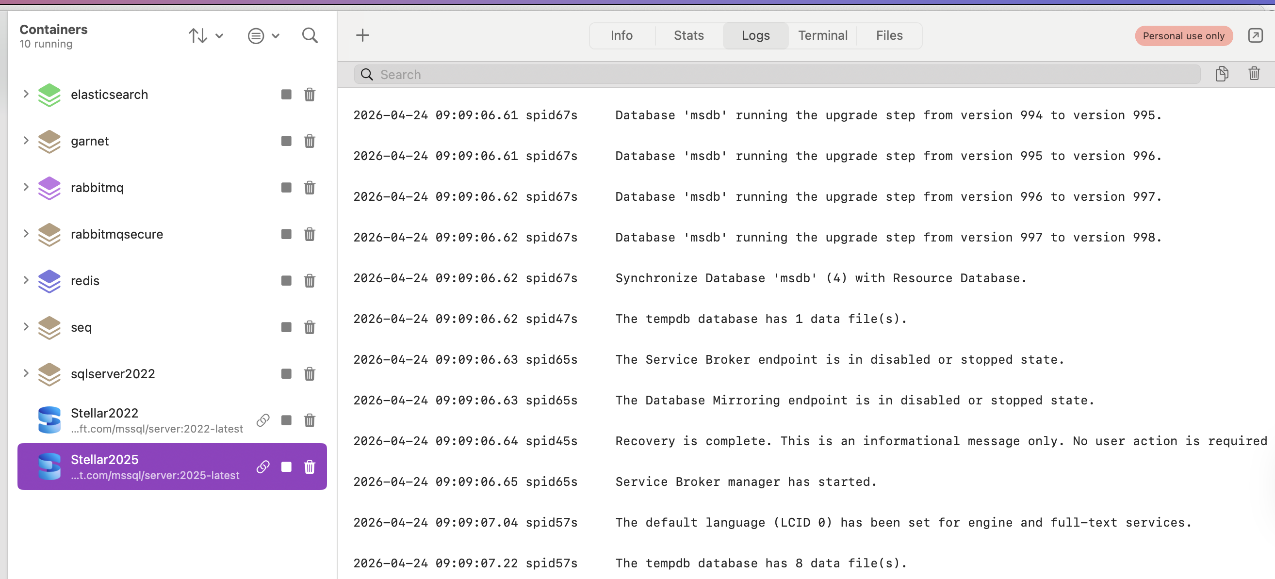 Sql2025Container