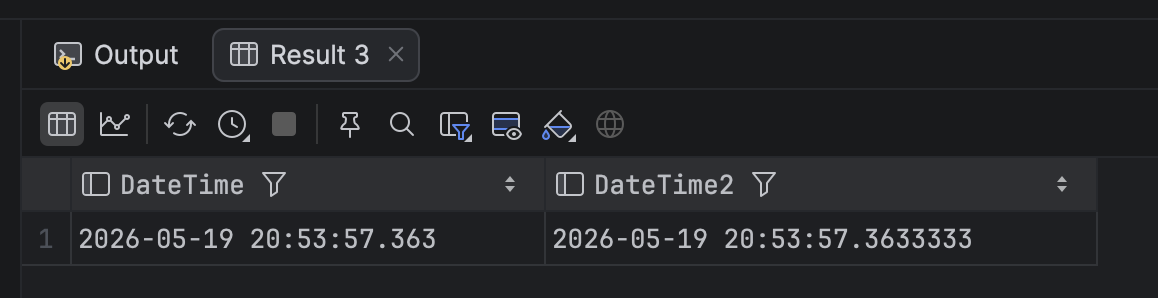 datetimeresults