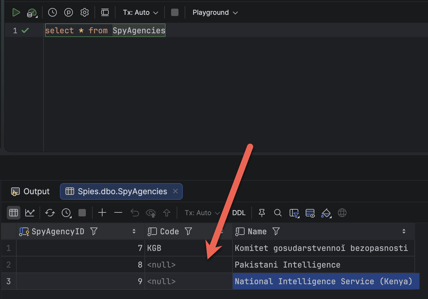 filteredSpiesSQL