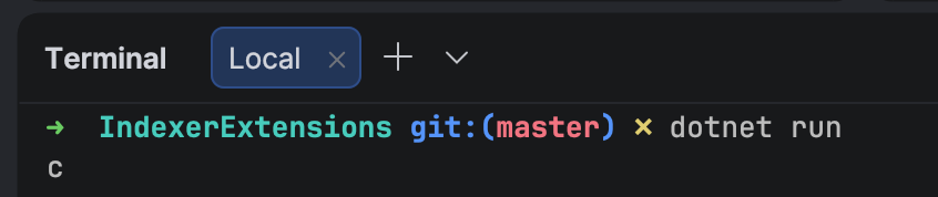 extensionOutput