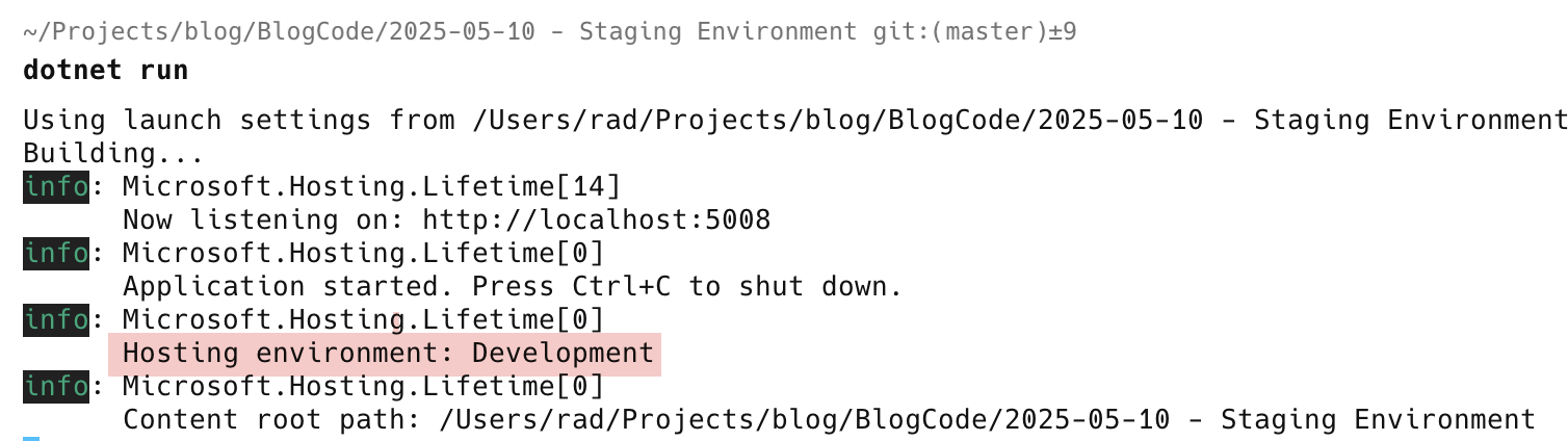 DevelopmentEnvironment