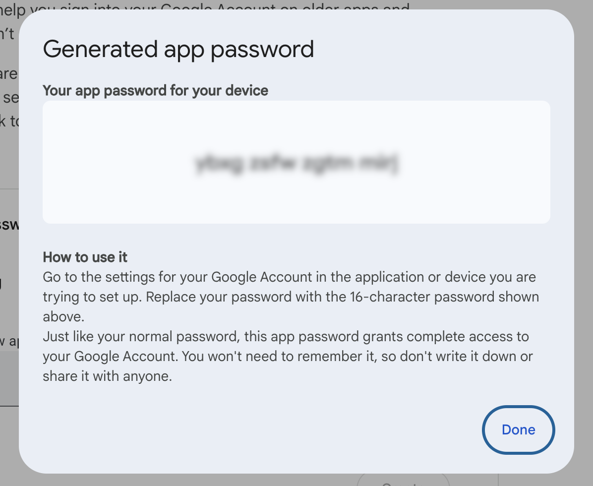 GeneratedPassword