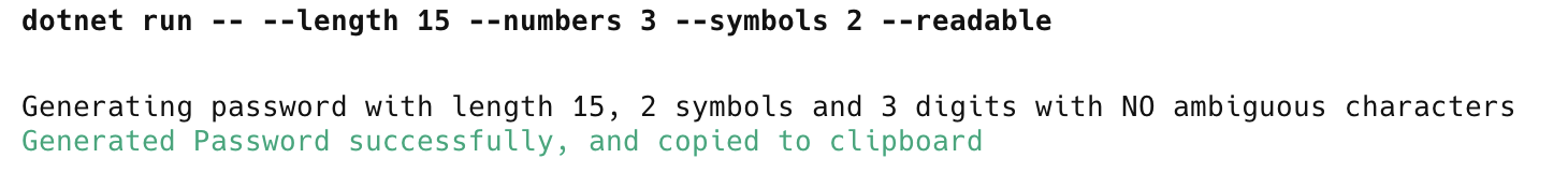 GeneratedPasswordSecure