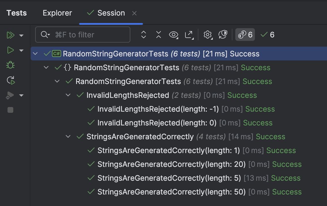 RandomStringTests