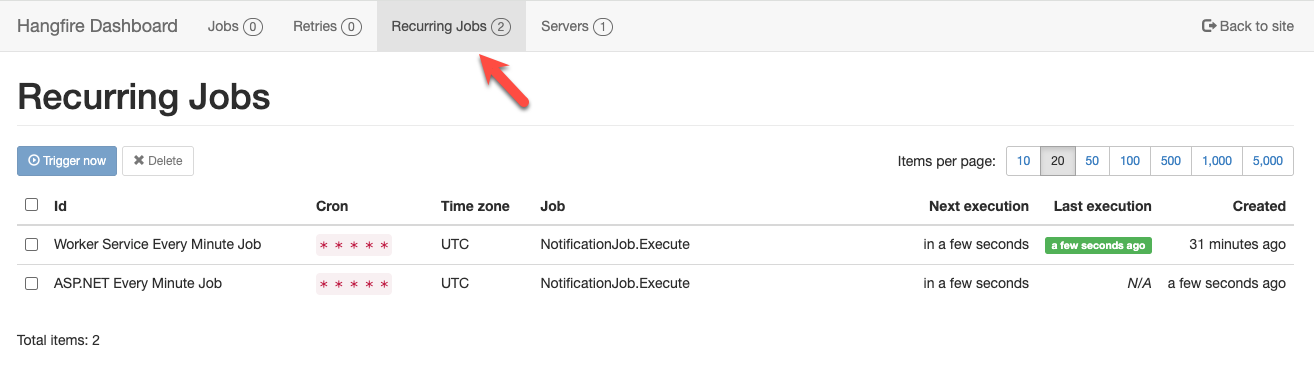 hangfireRecurringJobs