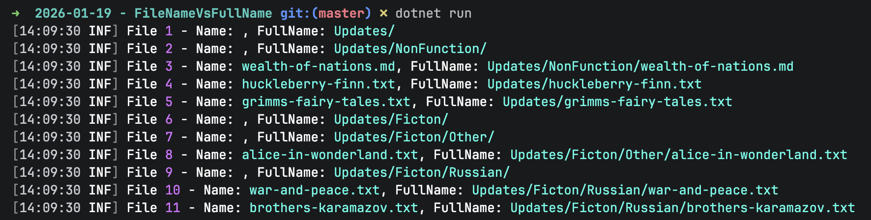nameVsFullNameOutput