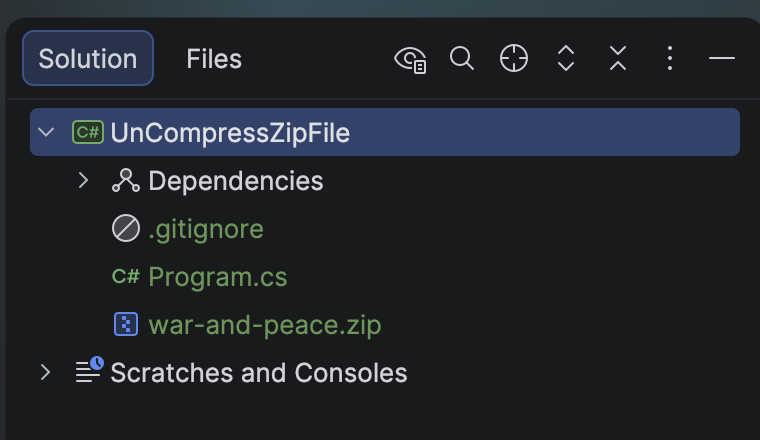 uncompressDirectoryStructure